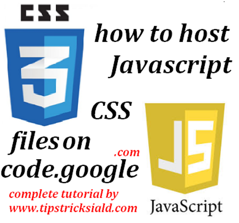 How To Host Javascript & Css File On Code.google.com - An Island For 