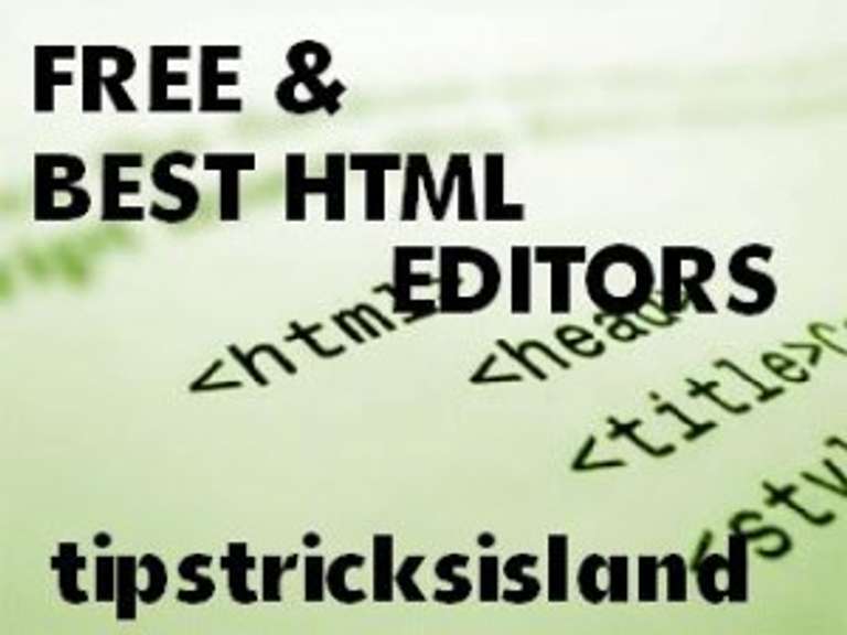 Five Free And Best Code Editors - An Island For Blogging Tips Tricks