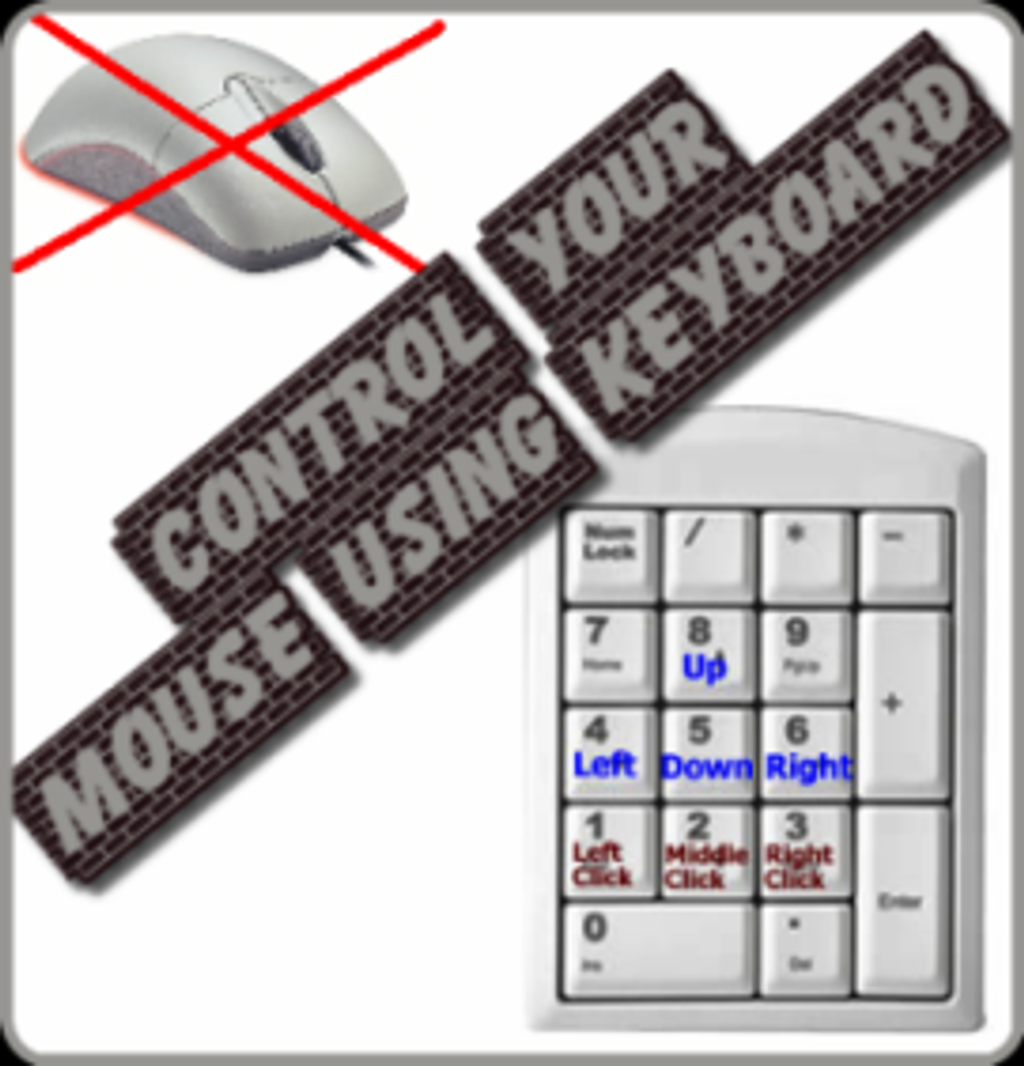 Control Your Mouse Using Keyboard in Windows XP & 7 - An Island for